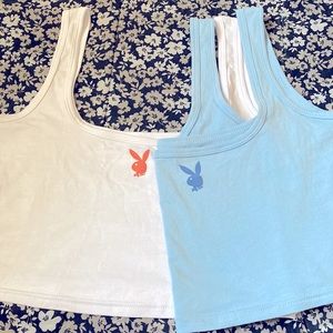 Playboy crop tops